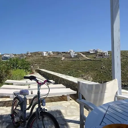 Sun Blooming In Tinos Island