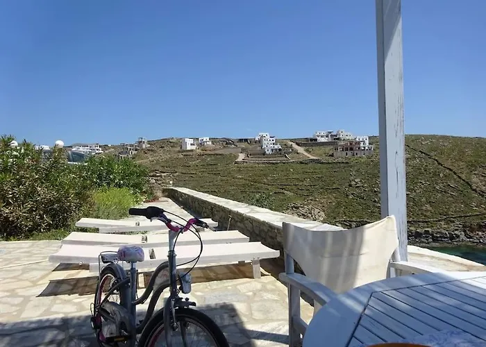 Sun Blooming In Tinos Island